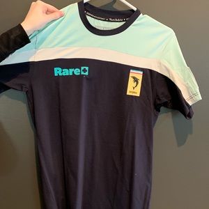 Pink dolphin motor sports shirt